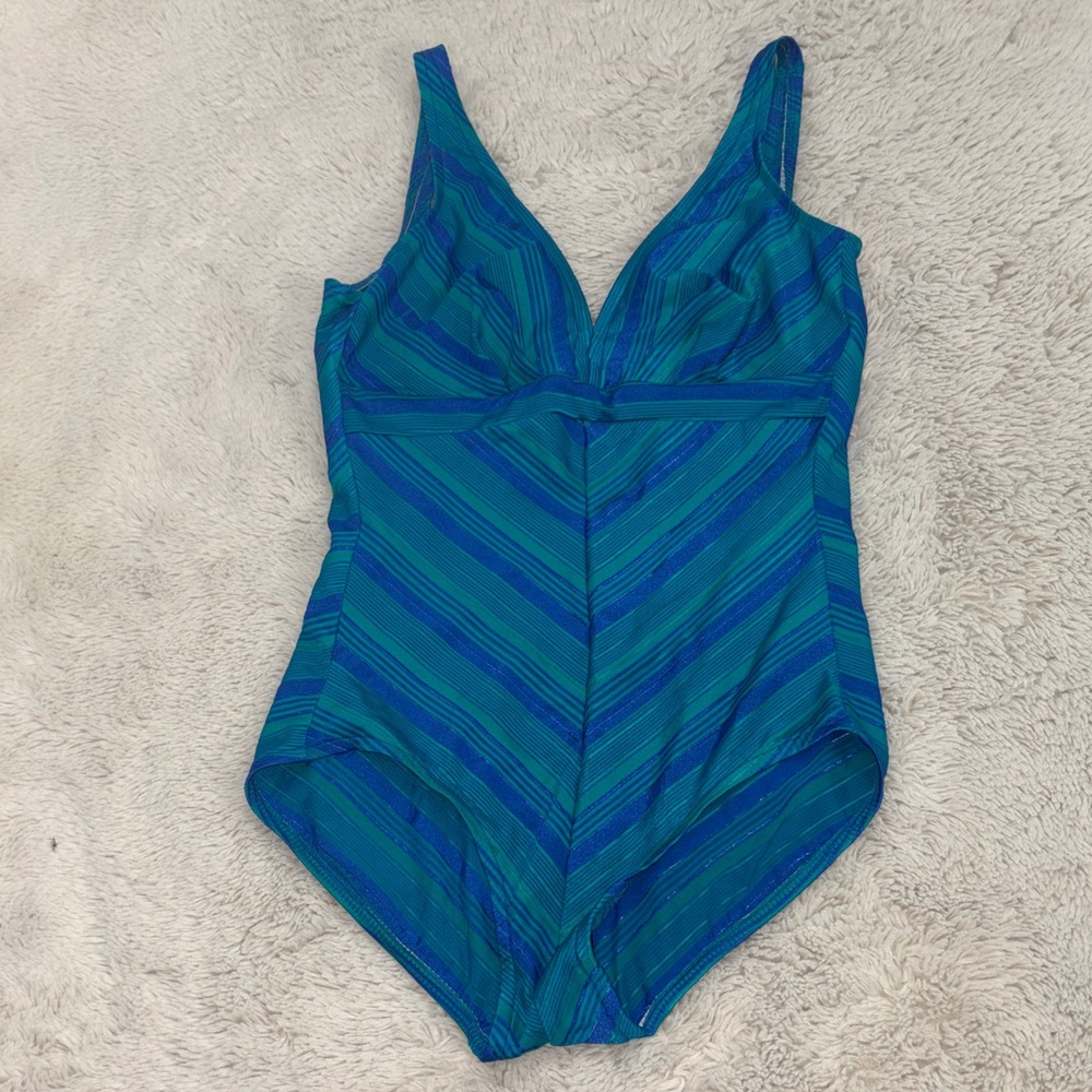 Vtg Some-Body by mainstream one piece swim suit